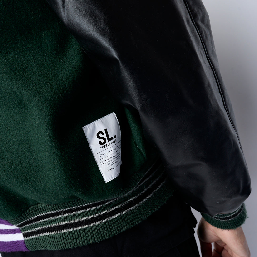 SL Supply - Patch Varsity (Violet/Green)