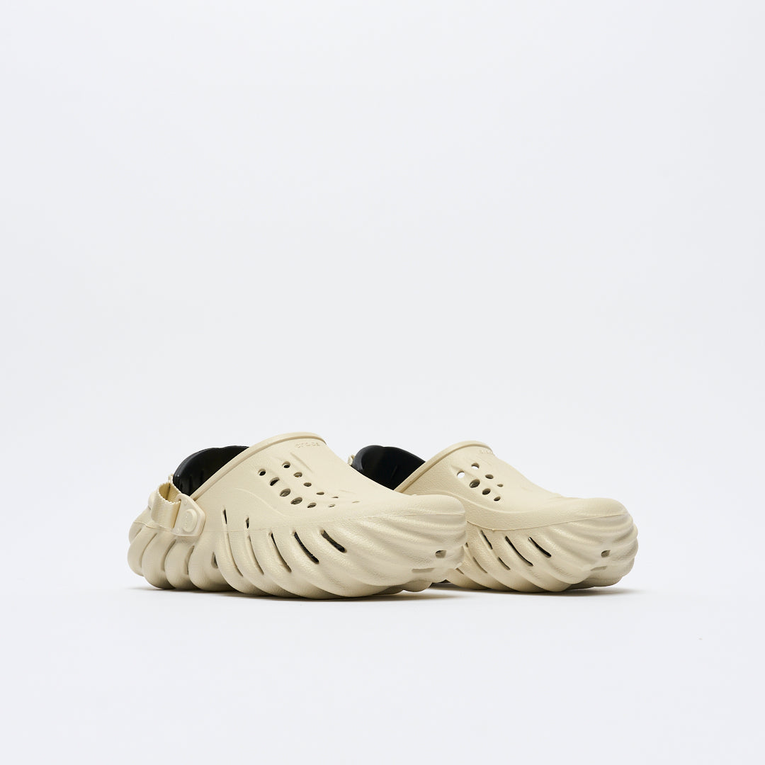 Sabot - Crocs - Echo Clog (Bone/Black)