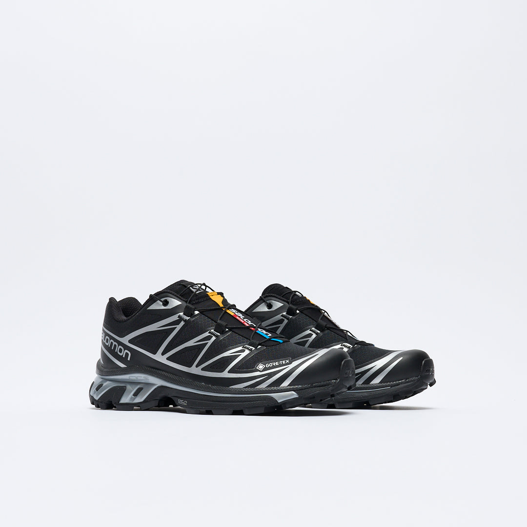 Salomon - XT-6 GTX (Black/Black/Footwear Silver)