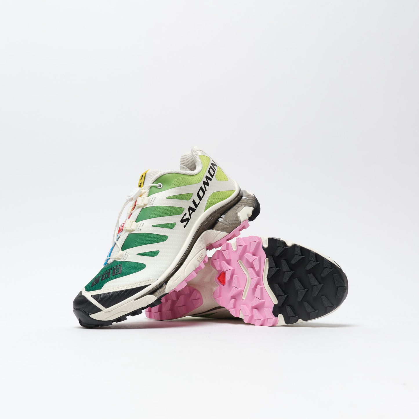 Salomon XT-4 OG Vanilla Ice / Acid Lime / Pink Fluo
