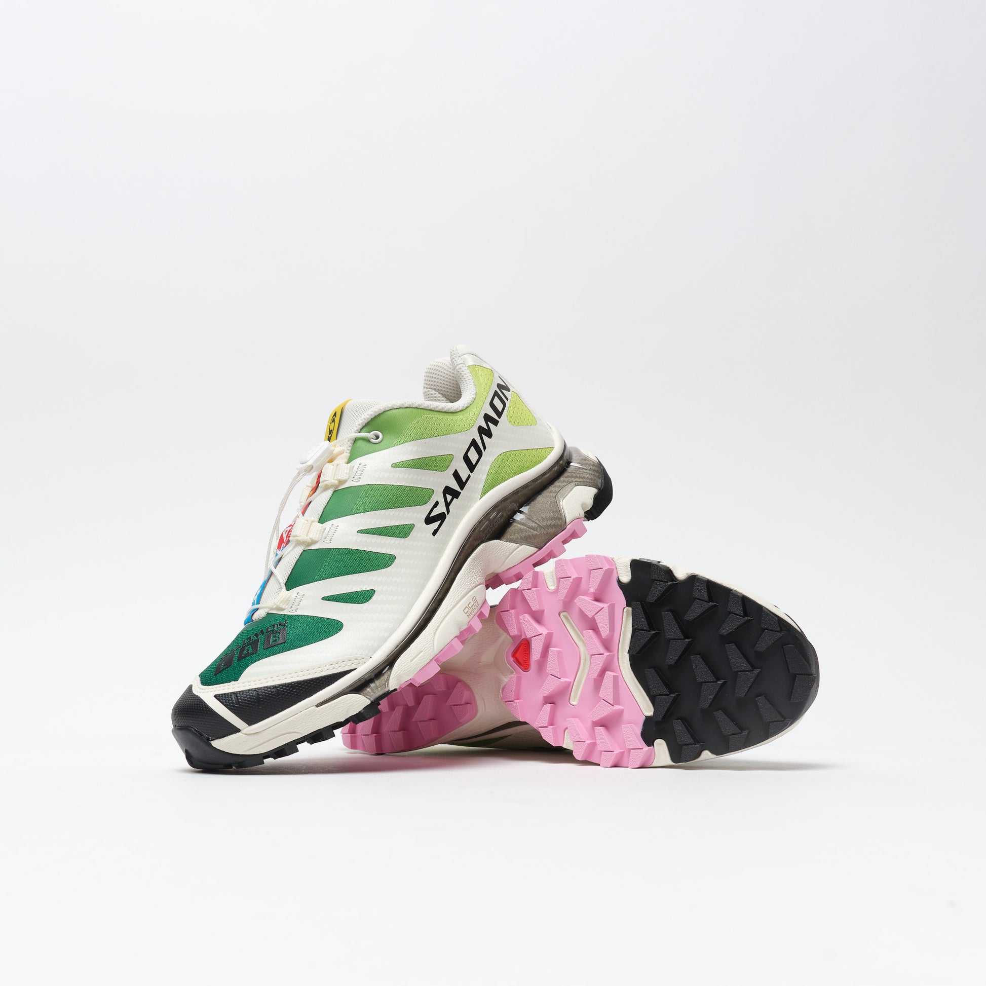 Salomon XT-4 OG Vanilla Ice / Acid Lime / Pink Fluo