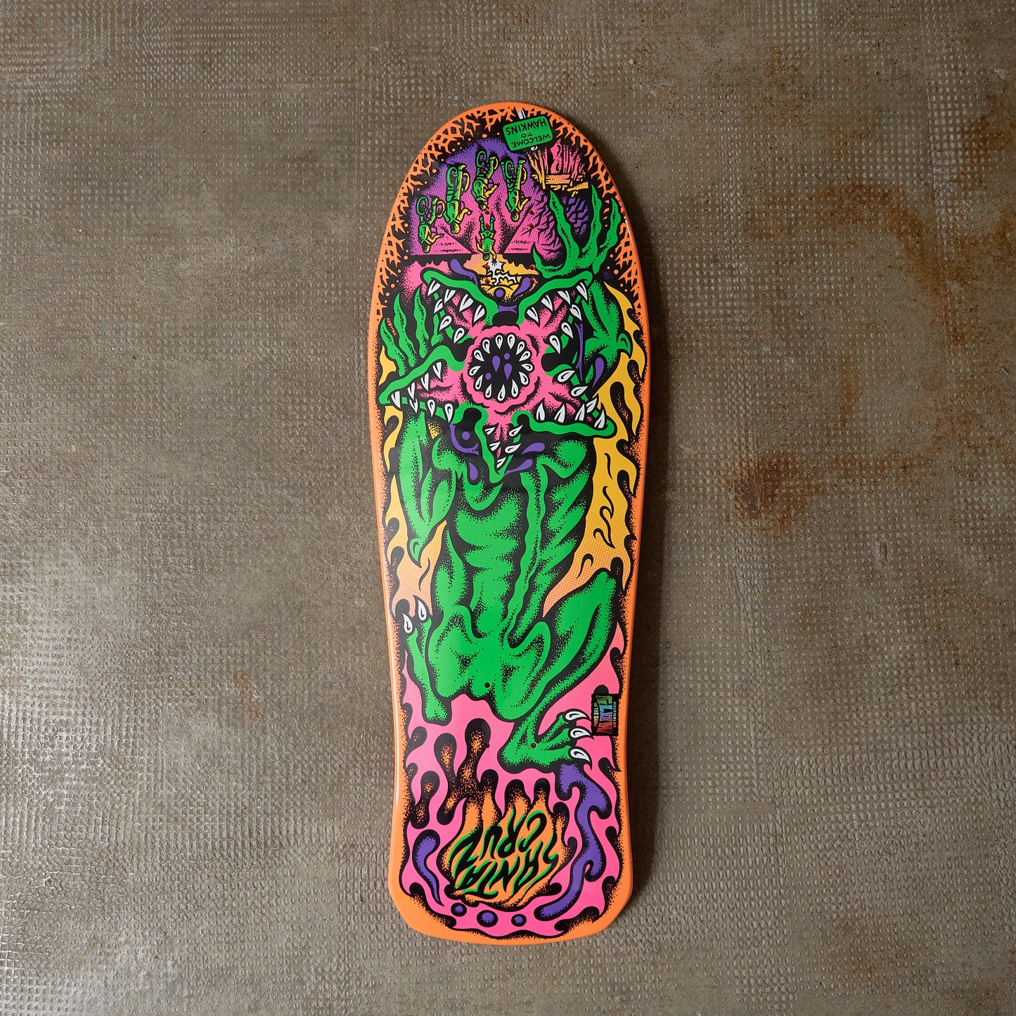 Santa Cruz - ST Salba Demogordon Deck 10.3 X 31.1 "Stranger Things"