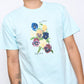 Sci-FI Fantasy - Pansy Society T-Shirt (Light Blue)