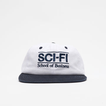 Sci-Fi Fantasy - School of Business Hat (White/Navy)