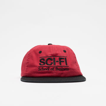 Sci-Fi Fantasy - School of Business Hat (Black/Red)