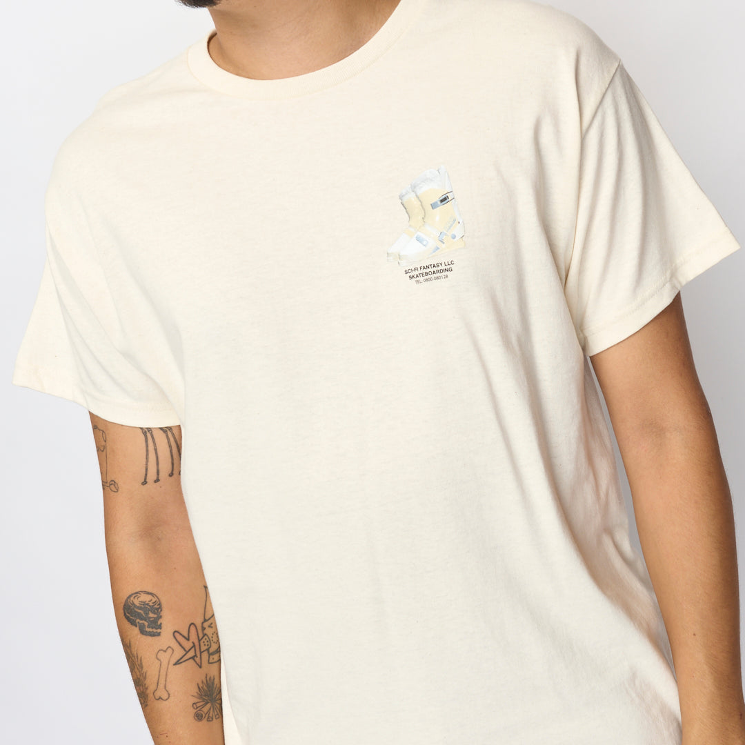 Sci-Fi Fantasy - Ski Boot Tee (Natural)