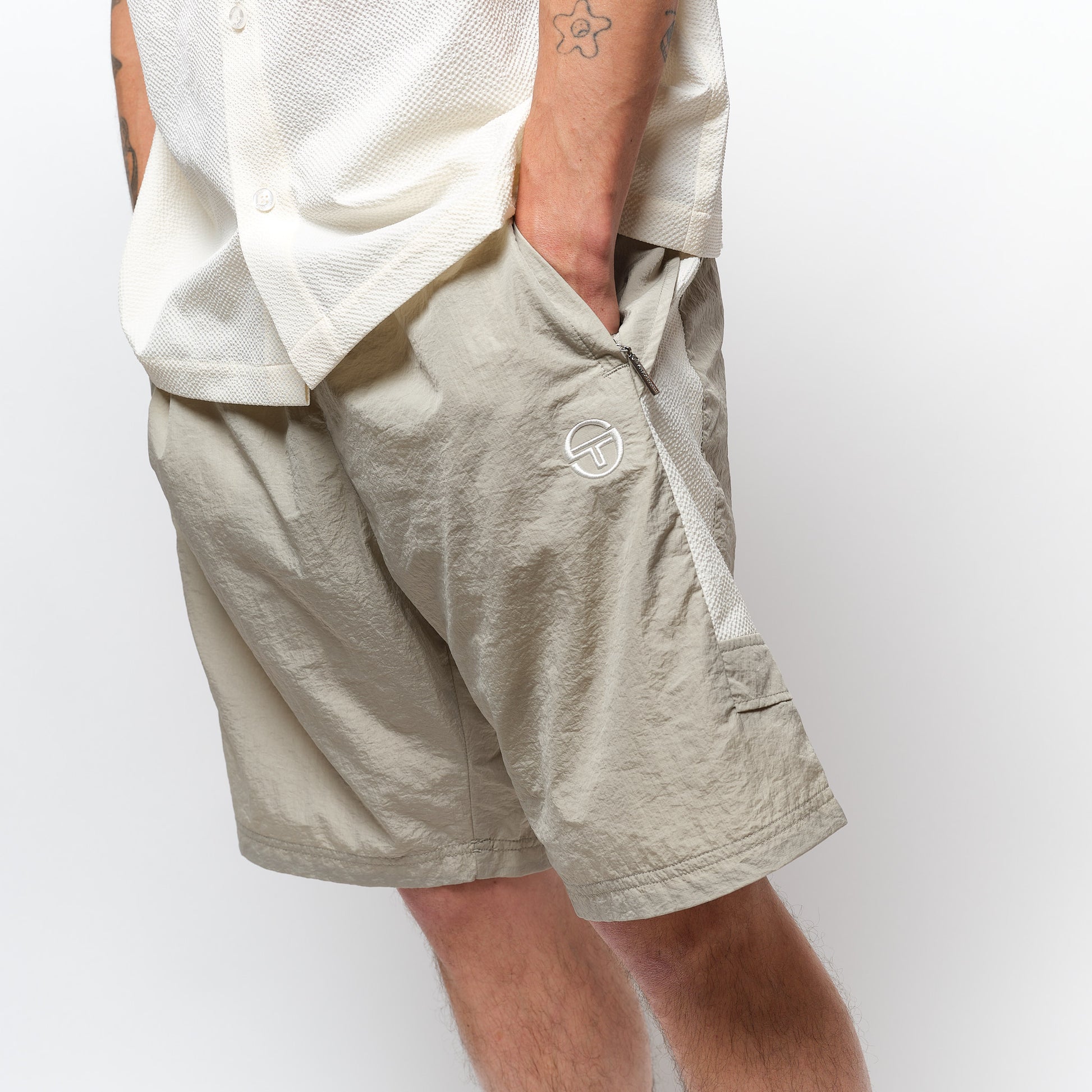 Sergio Tacchini - Capodimonte Bermuda (Cream/Dust Grey)