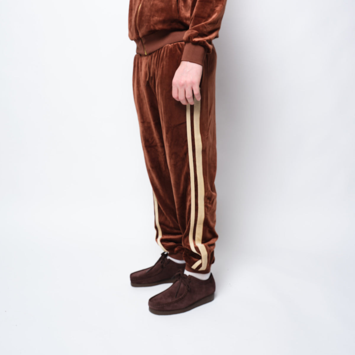 Sergio Tacchini - Damarindo Velour Pants 025 (Cappuccino/Mojave Desert)