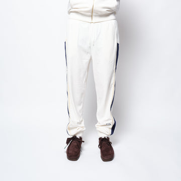 Sergio Tacchini - Damarindo Velour Pants 025 (Gardenia/White Cap Gray)