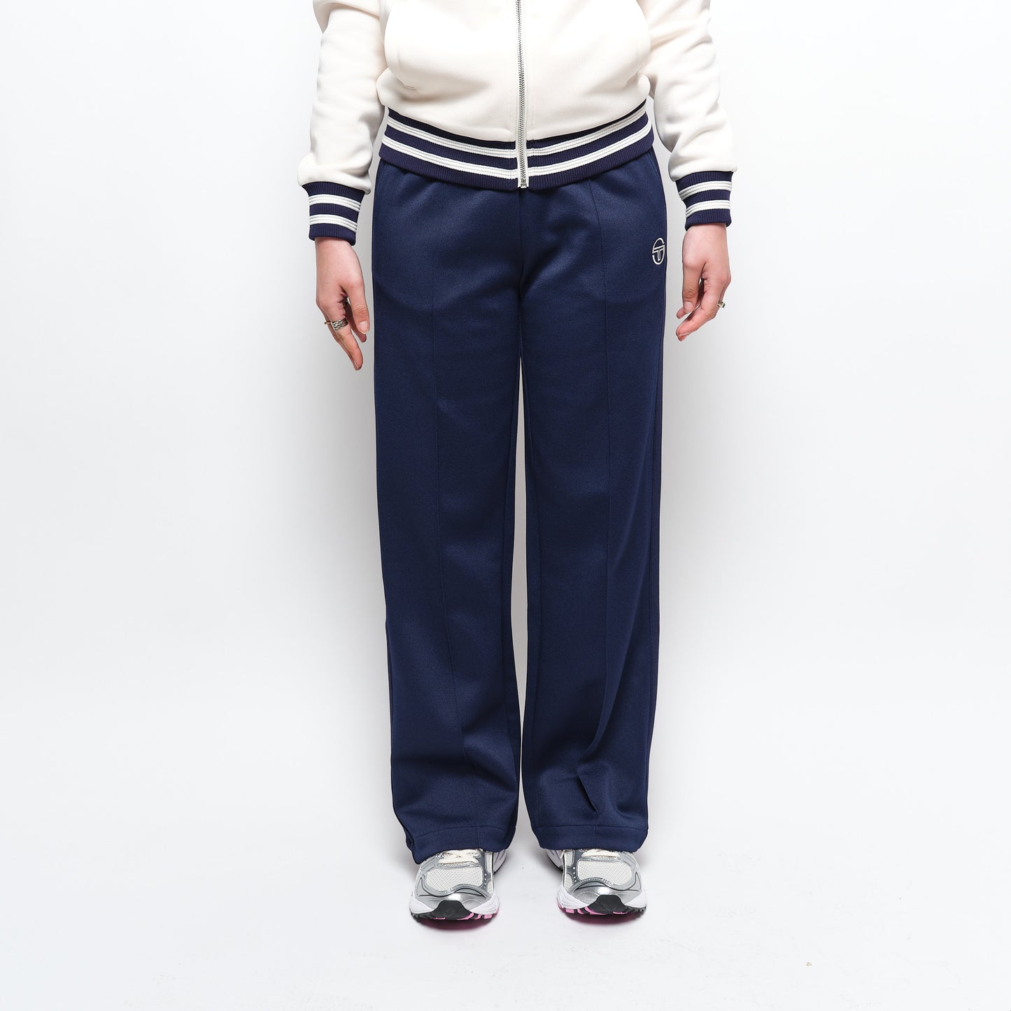 Sergio Tacchini - Women Tate Pants (Navy/Cream)