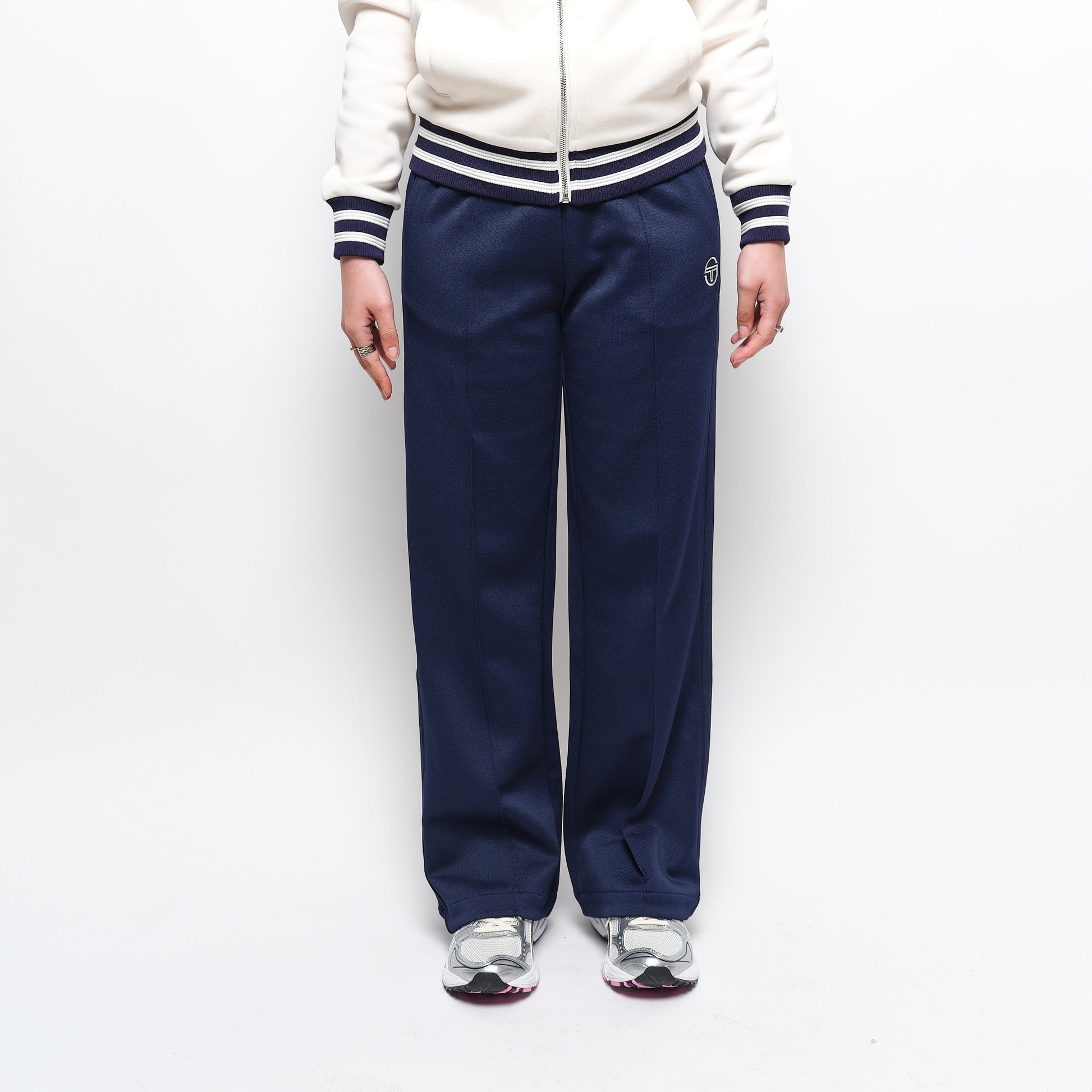 Sergio Tacchini - Women Tate Pants (Navy/Cream)