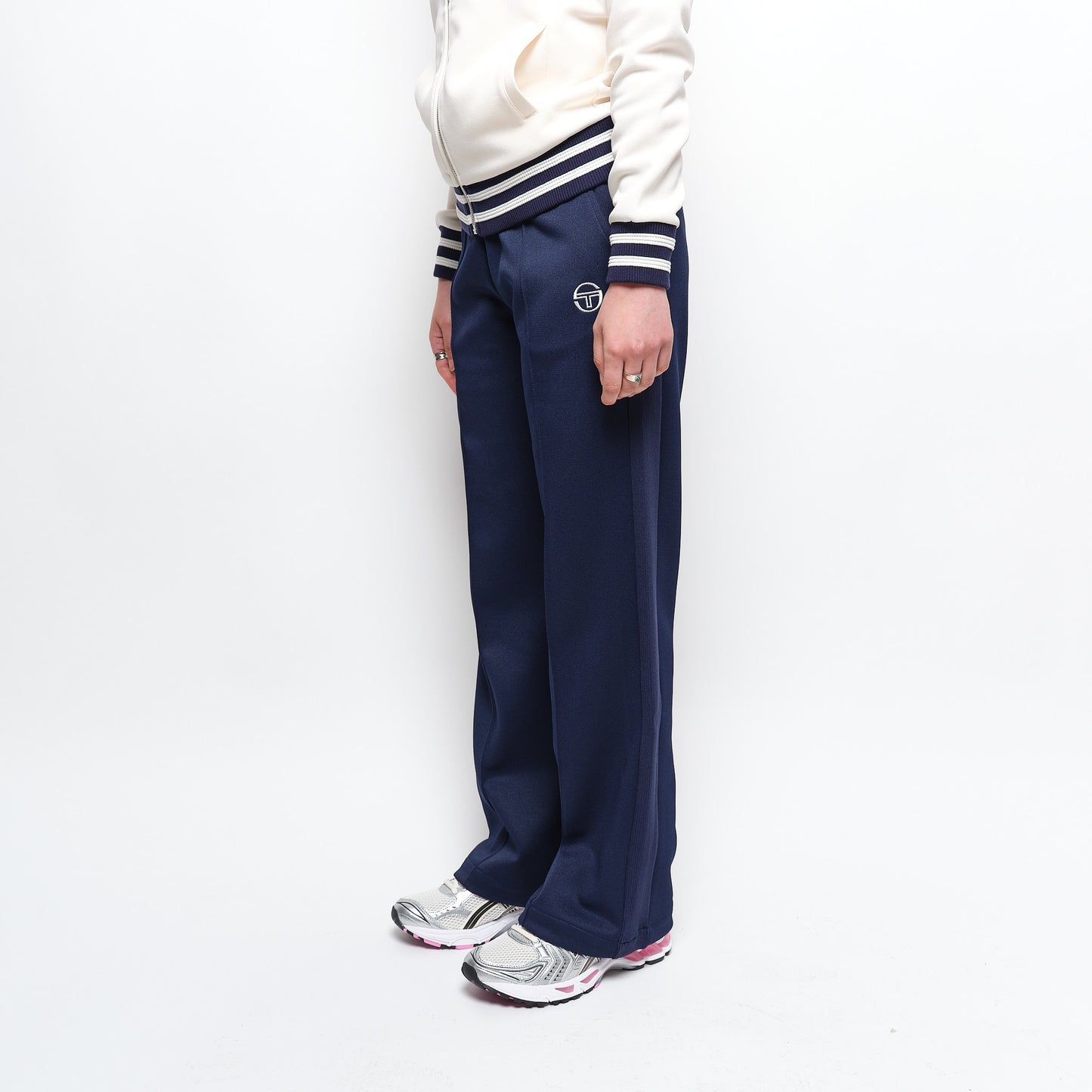 Sergio Tacchini - Women Tate Pants (Navy/Cream)