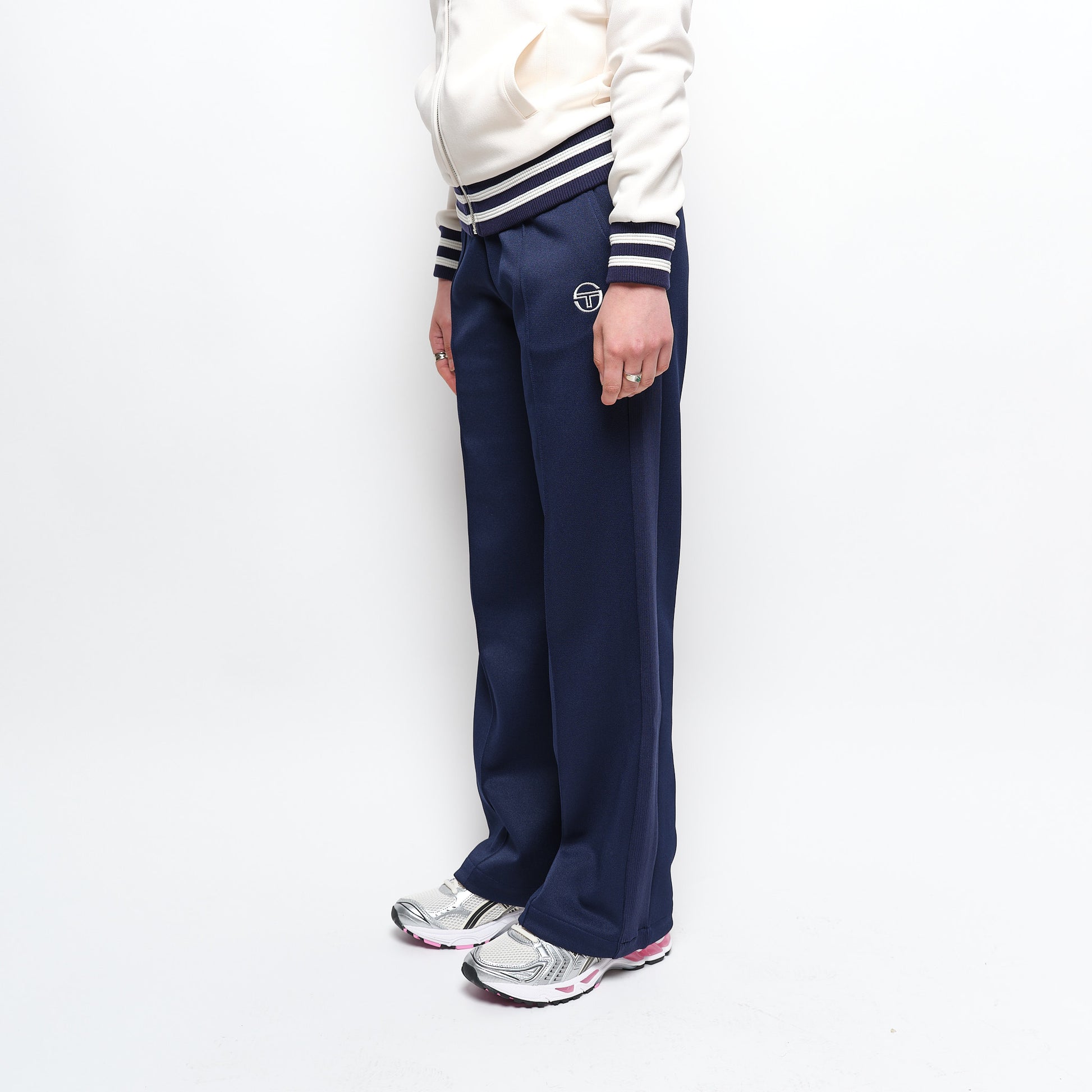 Sergio Tacchini - Women Tate Pants (Navy/Cream)