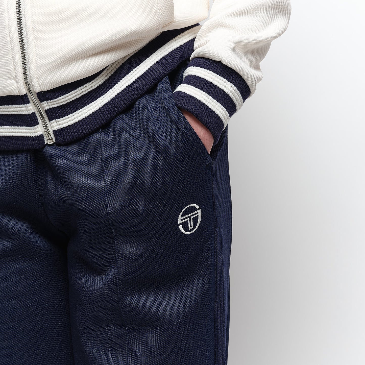 Sergio Tacchini - Women Tate Pants (Navy/Cream)