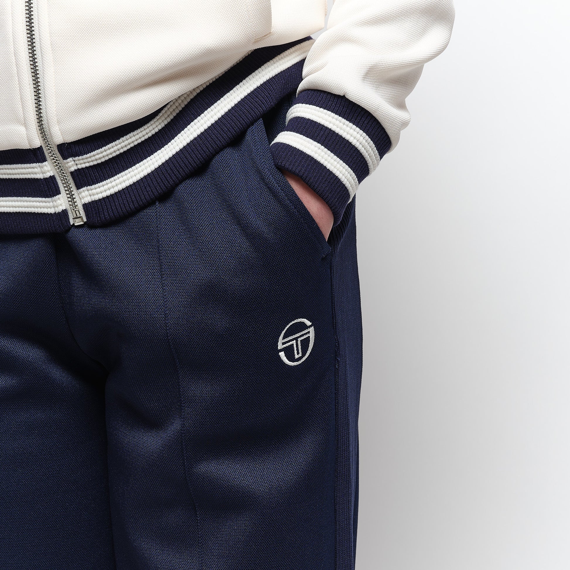 Sergio Tacchini - Women Tate Pants (Navy/Cream)
