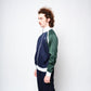 Sergio Tacchini Ghibli Piquet Tracktop Navy/Pine Green