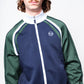 Sergio Tacchini Ghibli Piquet Tracktop Navy/Pine Green