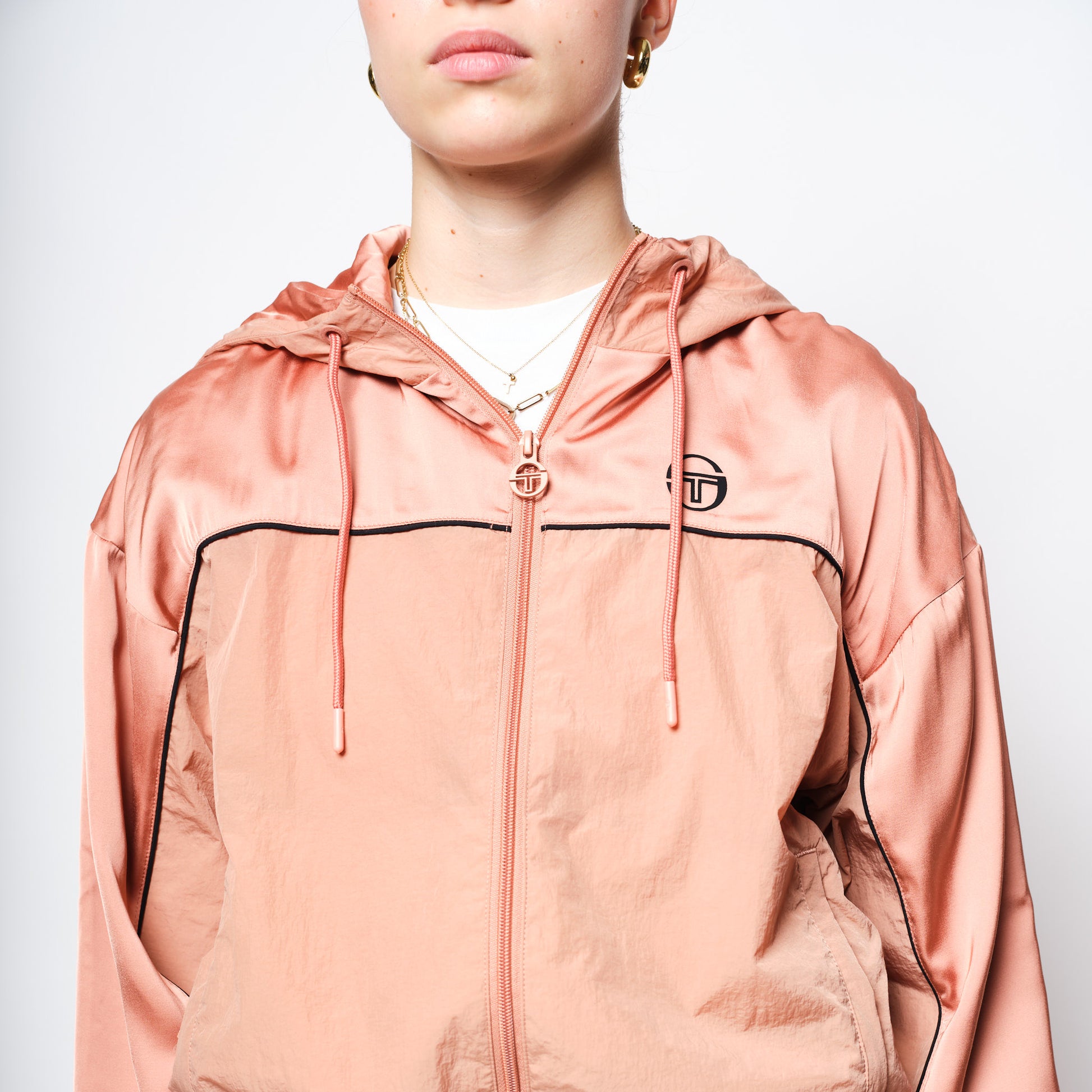 Sergio Tacchini Metropolitan W Track Jacket Coral/Black