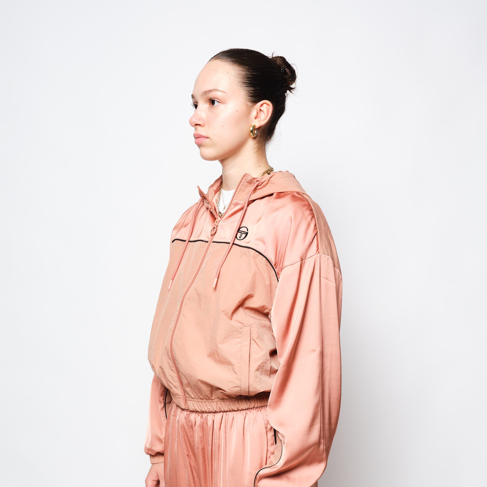 Sergio Tacchini Metropolitan W Track Jacket Coral/Black