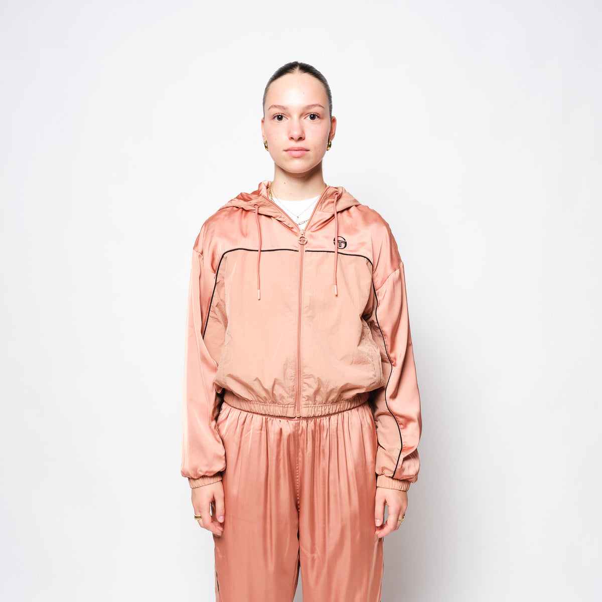 Sergio Tacchini Metropolitan W Track Jacket Coral/Black