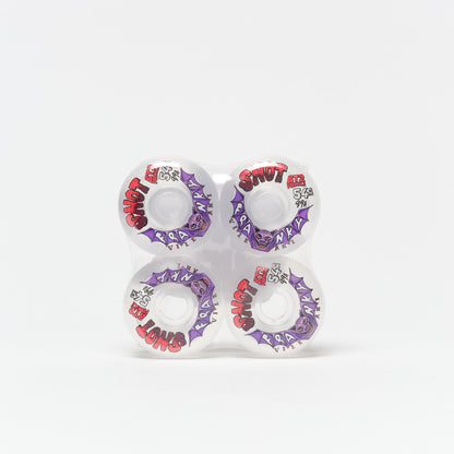 Snot Wheels - Franky Villani Conical Wheels Clear 54mm 99a