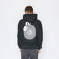Spitfire Wheels x Last Resort AB - Swirl Hoodie Washed (Black)