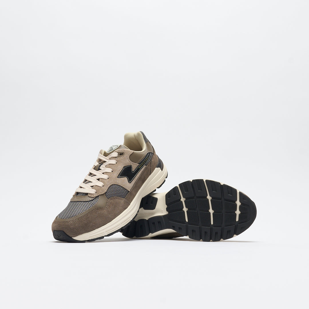 Stepney Workers Club - Amiel S-Strike Suede Mix (Grey)