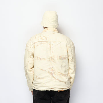 Stüssy - Distressed Canvas Shop Jacket (Khaki)