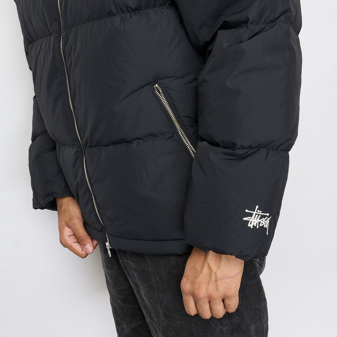 Stussy - Nylon Down Puffer Jacket (Black)