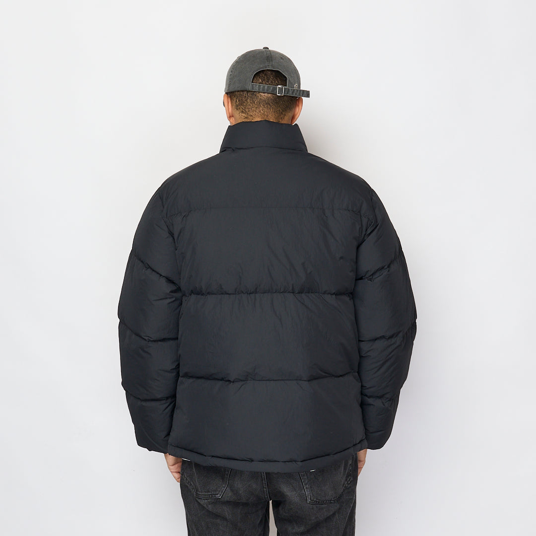 Stussy Nylon Down Puffer Jacket (Black)