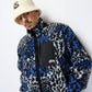 Stüssy - Sherpa Reversible Jacket (Leopard Blue)