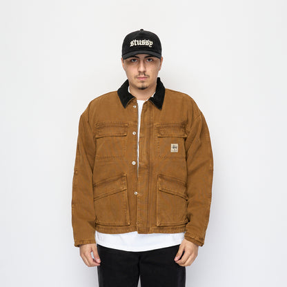 Stüssy - Washed Canvas Shop Jacket (Bronze)