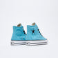 Stüssy x Converse - Chuck 70 Hi "Hairy Suede" (Sky Blue)