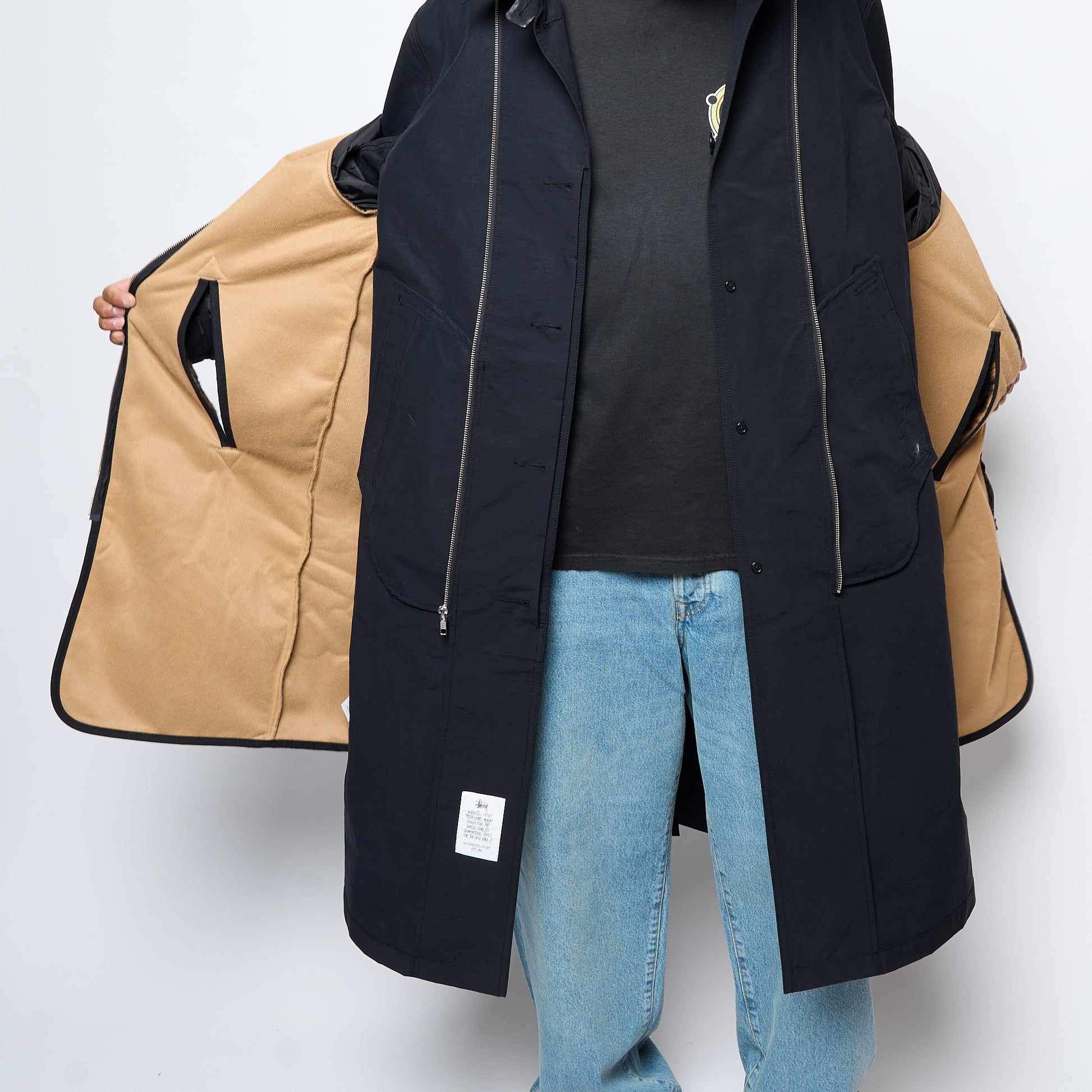 Stussy - All Season Trench (Black)