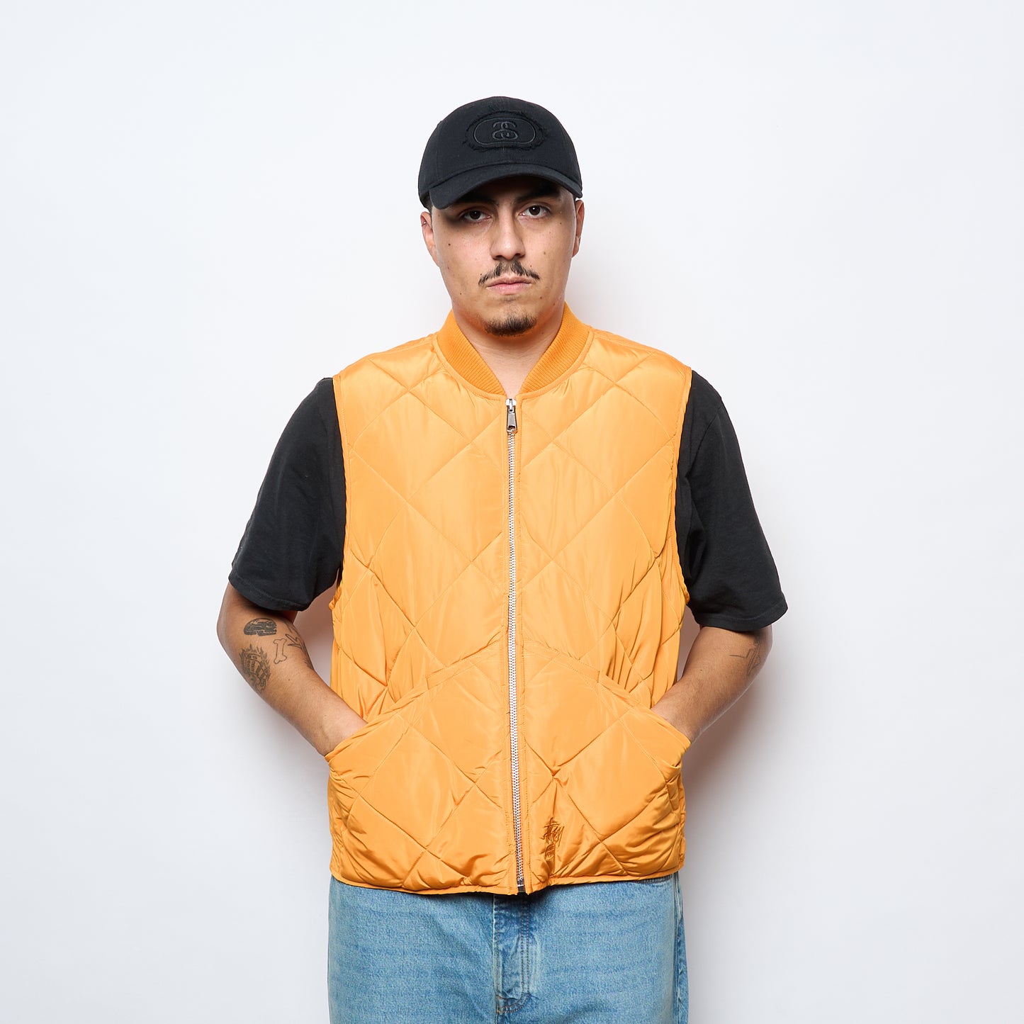 Stussy - Insulated Vest (Orange)