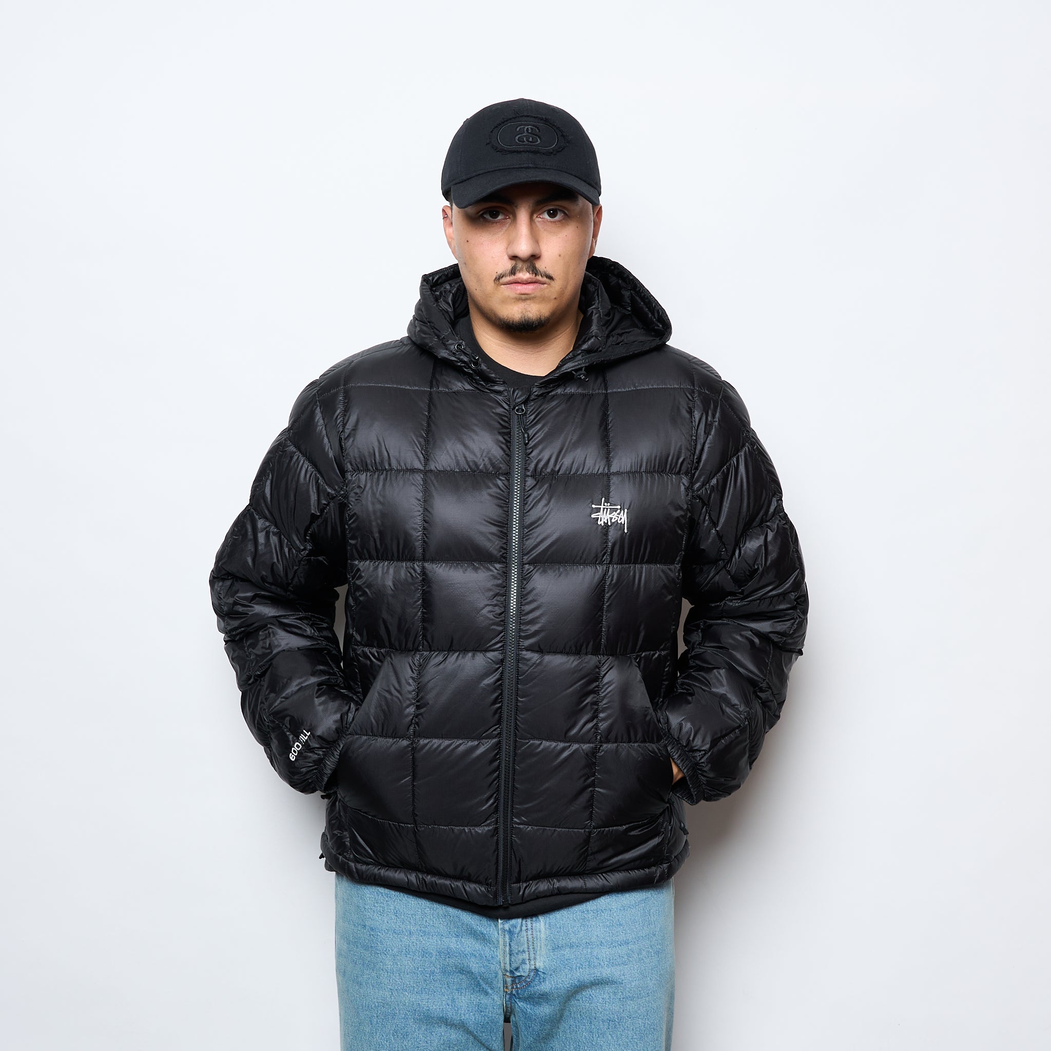 Stussy - Midweight HOOD PUFFER (Black) – MILK STORE