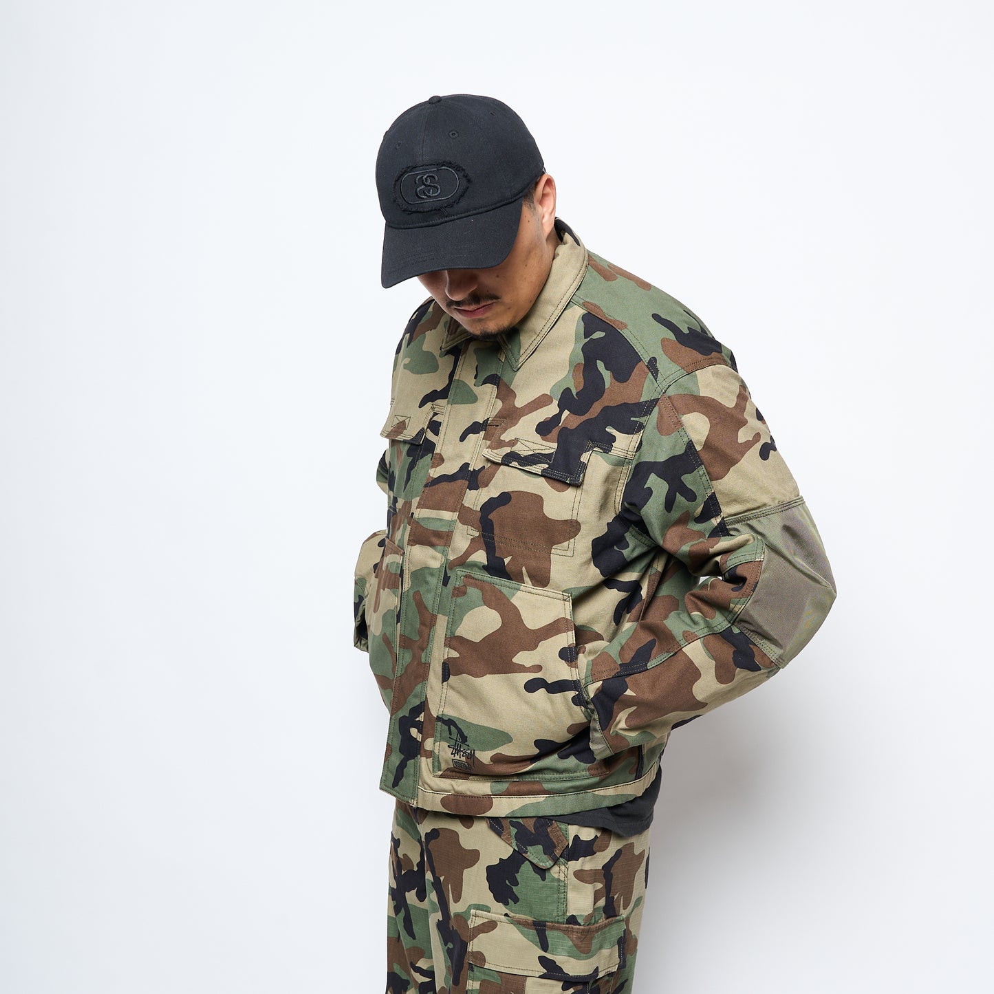 Stussy - Workgear Jacket (Woodland Camo)