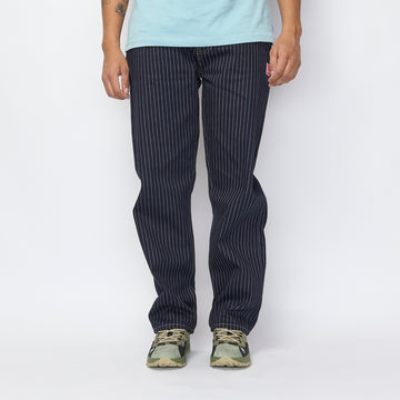 The New Originals - 9-Dots Relaxed Jeans (Pinstripe Denim)