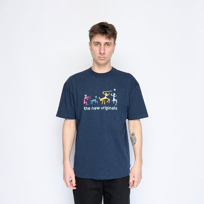 The New Originals - Fredasso Tee (Melange Navy)