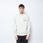 The New Originals - Freddy Moon Graphic Crewneck (Light Grey Melange)