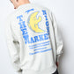 The New Originals - Freddy Moon Graphic Crewneck (Light Grey Melange)