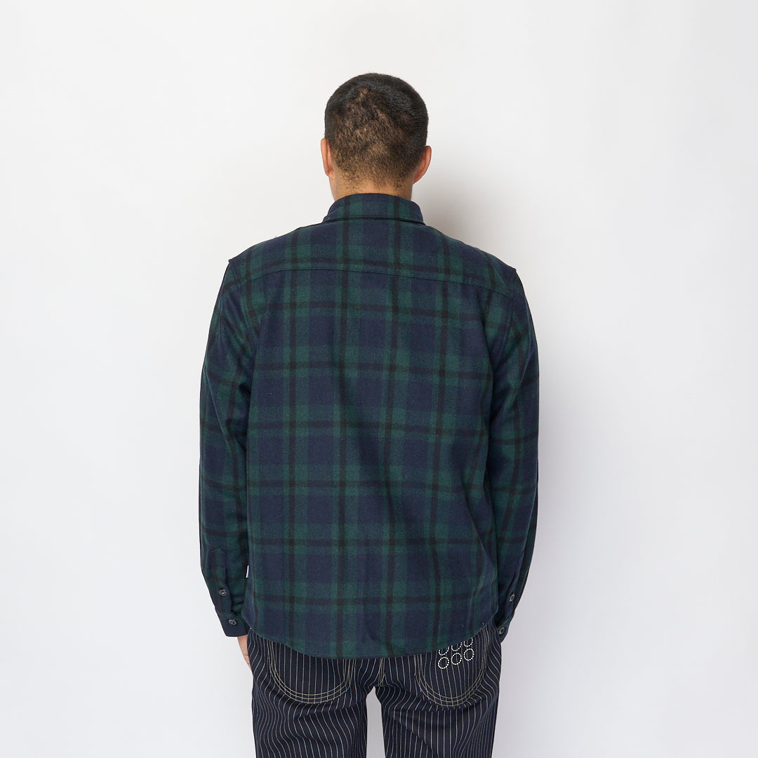 The New Originals - Lignator Overshirt (Navy/Magical Forest Checks)