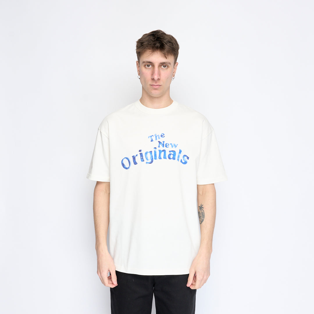 The New Originals - Workman Paint Tee (White Alyssum)