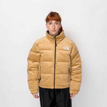 The North Face - W 92 Reversible Nuptse Corduroy (Almond/Brown)