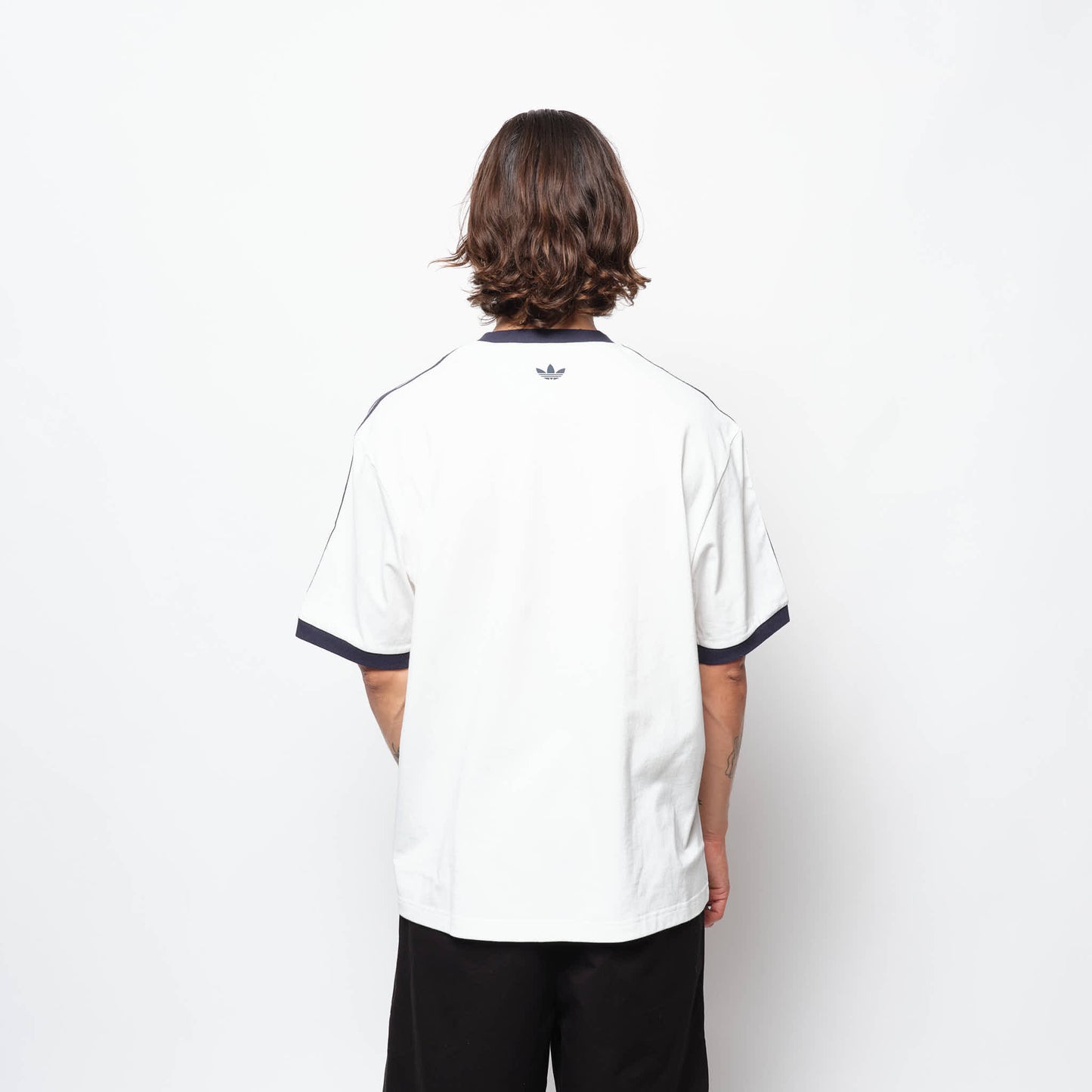 Thrasher x AFA x Adidas Skateboarding - Gonz Ringer Tee (White/Black)