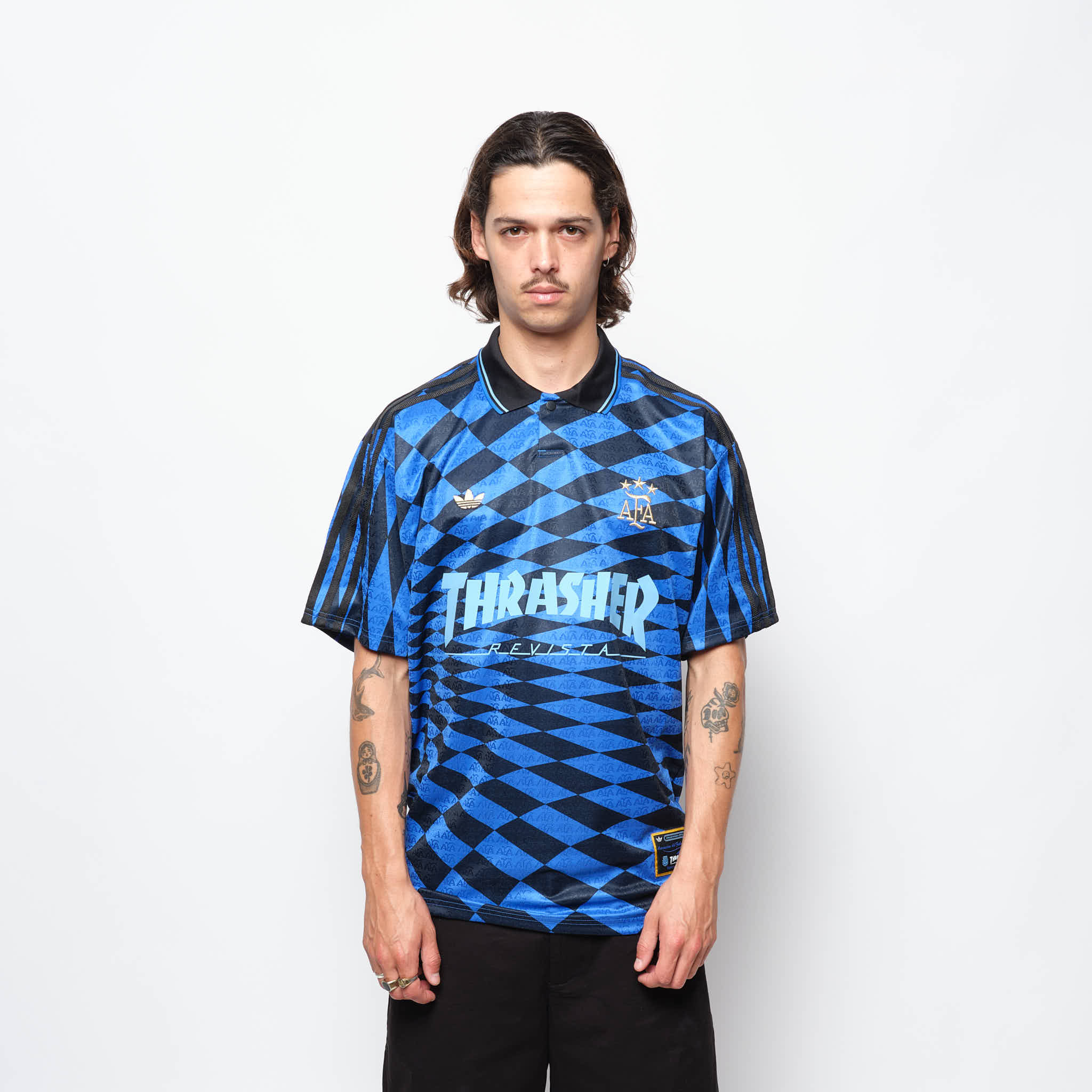 Thrasher x AFA x Adidas Skateboarding - Jersey (Black) – MILK STORE