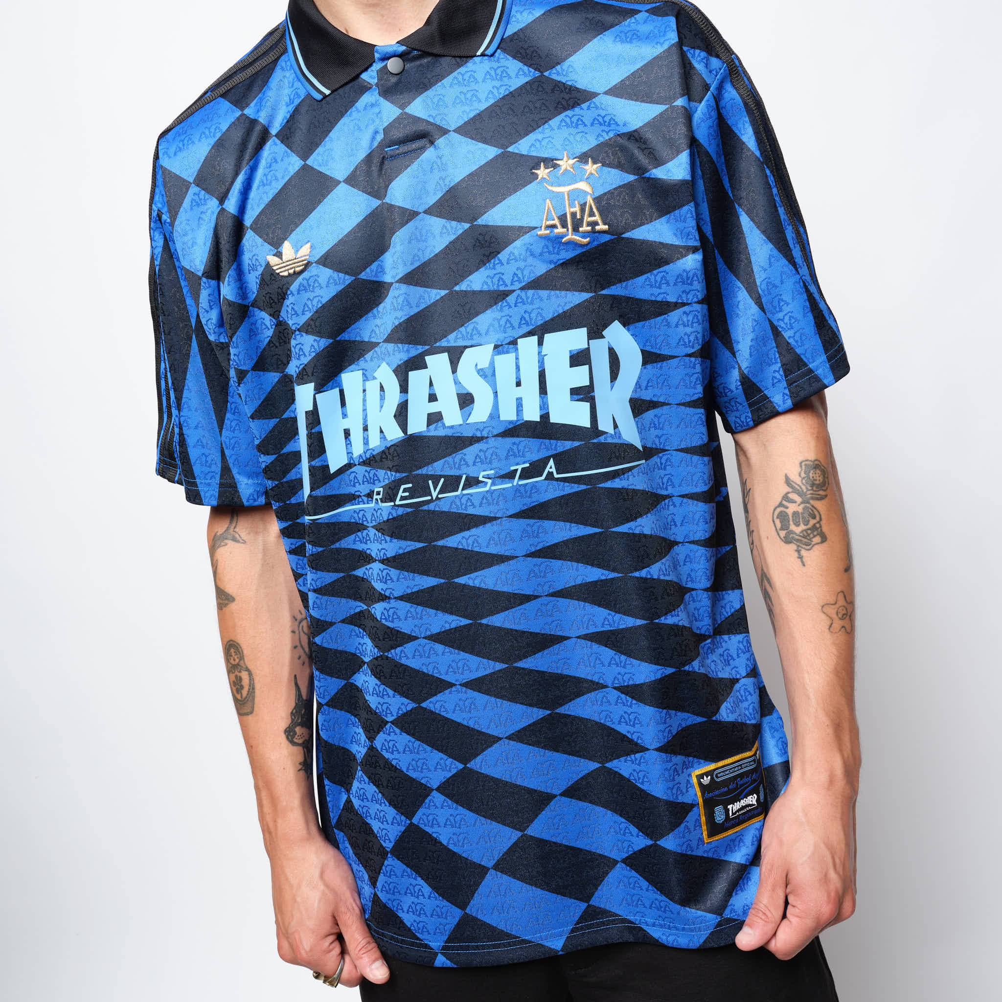 Thrasher x AFA x Adidas Skateboarding - Jersey (Black) – MILK STORE