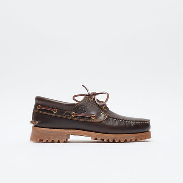 Timberland - Authentic 3 eye Classic Lug Boat Shoe (Brown)