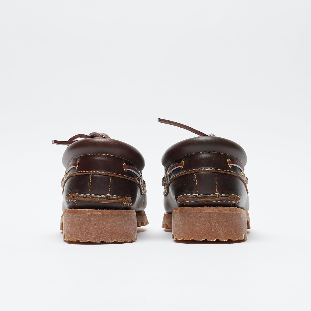 Authentic 3 Eye Classic Bootschoenen voor heren, bruin, pull upleer, bruin, 43 EU Authentic 3 Eye Classic Bootschoenen voor heren, bruin, pull upleer, bruin, 43 EU
