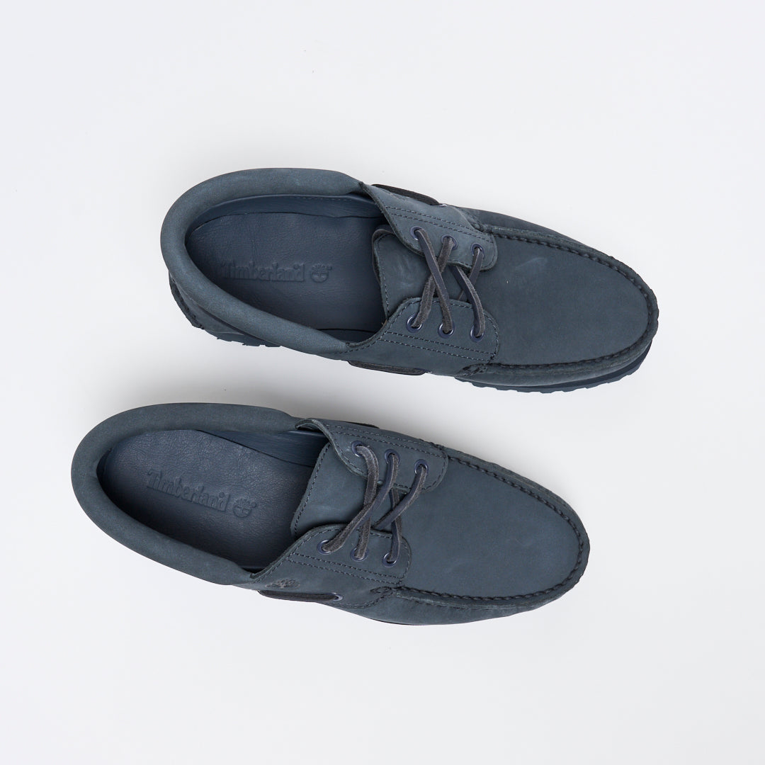 Timberland - Authentic Boat Shoes Nubuck (Dark Blue)